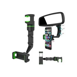 Soporte para Retrovisor 360° Universal - Brazo Flexible Antivibración