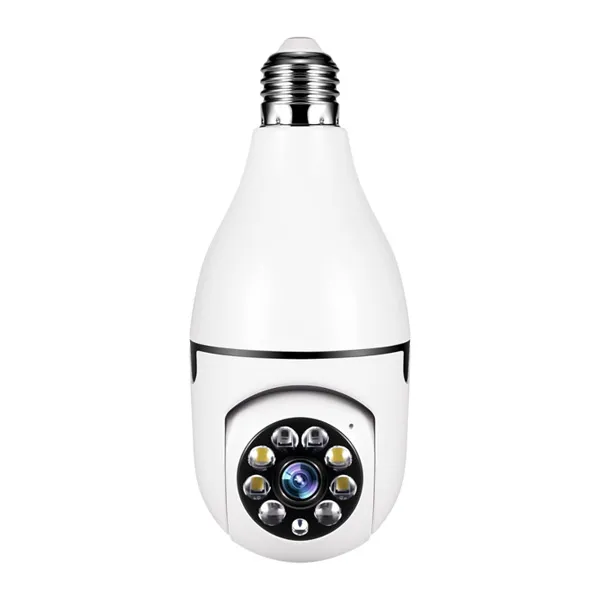 Cámara de Seguridad 360° WiFi HD 1080p – Visión Nocturna & Control Remoto