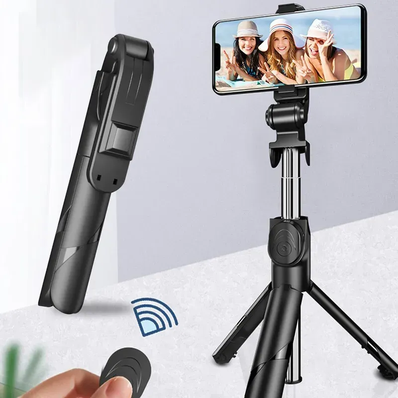 Trípode Bastón Selfie Bluetooth Pro - 76cm Extensible - Imagen 6