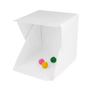 Estudio Fotográfico Portátil 20x20cm - Caja de Luz Profesional