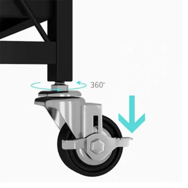 Estante Multifuncional Ajustable 3 Niveles - Acero Inoxidable - Imagen 2