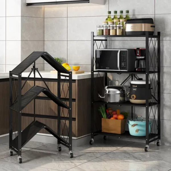 Estante Multifuncional Ajustable 3 Niveles - Acero Inoxidable - Imagen 3