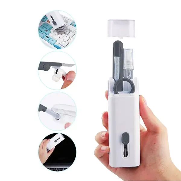 Kit de Limpieza Multifunción TechPro - Para Teclados, Audífonos y Celulares - Imagen 2