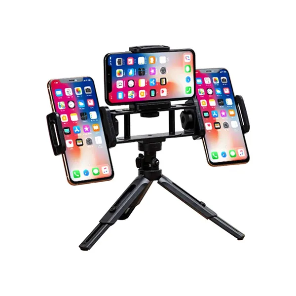 Soporte Trípode 3en1 para Escritorio - Teléfono, Tablet & Smartwatch