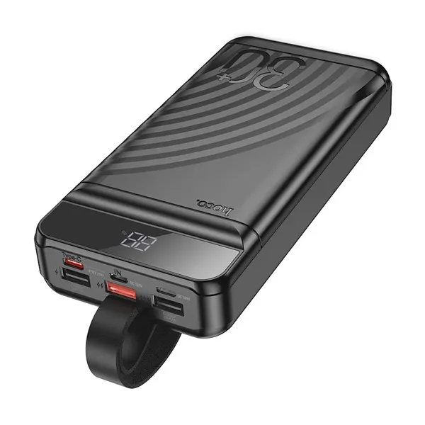 Power Bank Hoco J123B - 30.000mAh con Pantalla Digital & Carga Rápida PD 20W