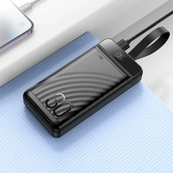 Power Bank Hoco J123B - 30.000mAh con Pantalla Digital & Carga Rápida PD 20W - Imagen 3
