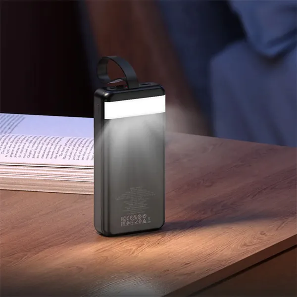 Power Bank Hoco J123B - 30.000mAh con Pantalla Digital & Carga Rápida PD 20W - Imagen 4