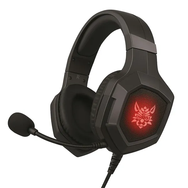 Audífonos Gamer Onikuma K19 RGB - Sonido Envolvente & Micrófono Cancelación de Ruido